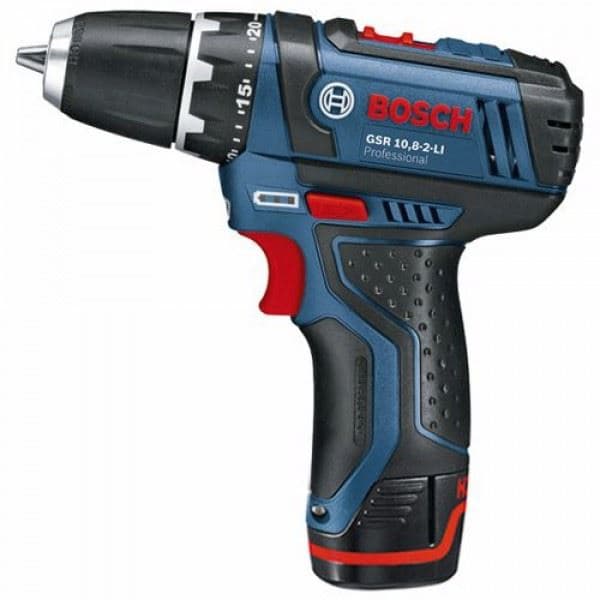 Bosch GSB 10.8-2-Li + Bosch GAS 10.8 akumulatorska bušilica + usisivač - slika 2
