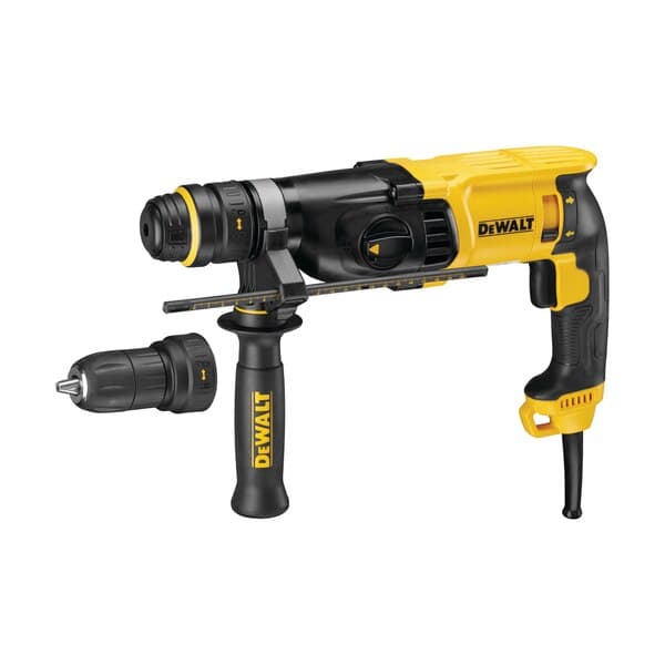 DeWalt D25134K Elektro pneumatski čekić SDS-Plus, sa dodatnom brzosteznom glavom, 800W 