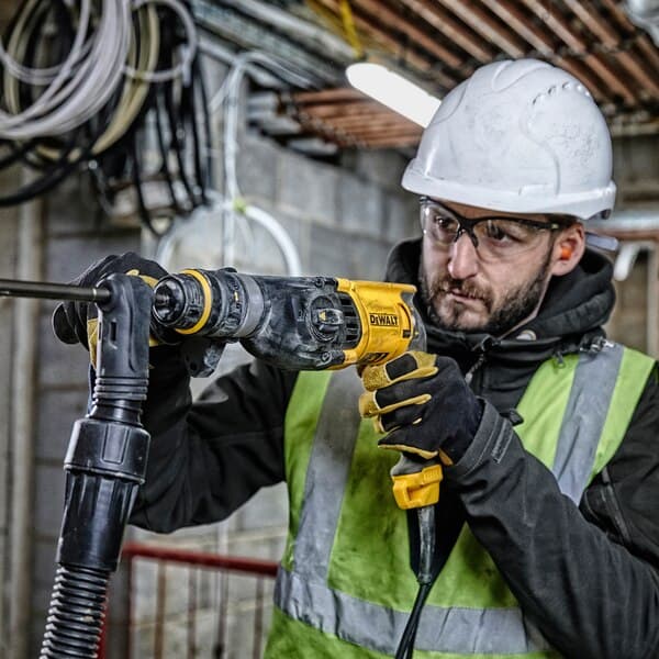 DeWalt D25134K Elektro pneumatski čekić SDS-Plus, sa dodatnom brzosteznom glavom, 800W  - slika 2
