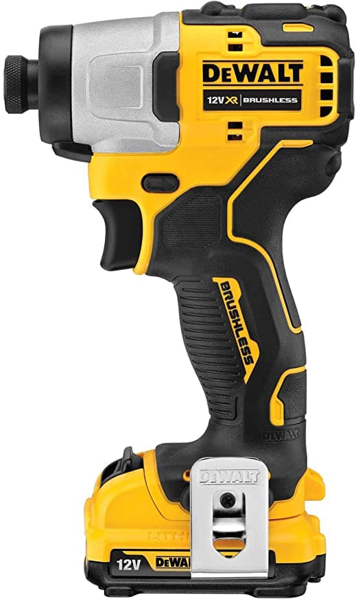 DeWalt DCK2110L2T, Set akumulatorskog alata, aku bušilica DCD701 + aku udarni odvrtač DCF801, 2x3.0Ah - slika 3