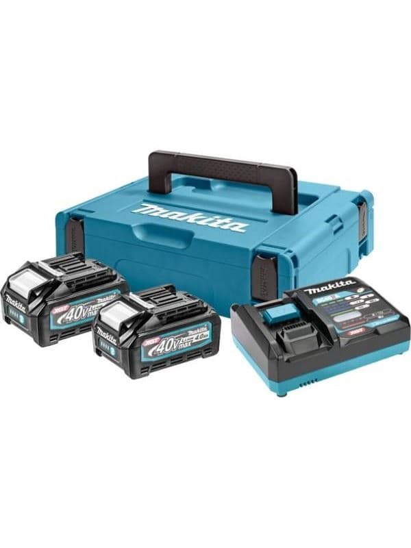 Makita DC40RA + BL4040x2 + MAKPAC Type1 XGT set - slika 2