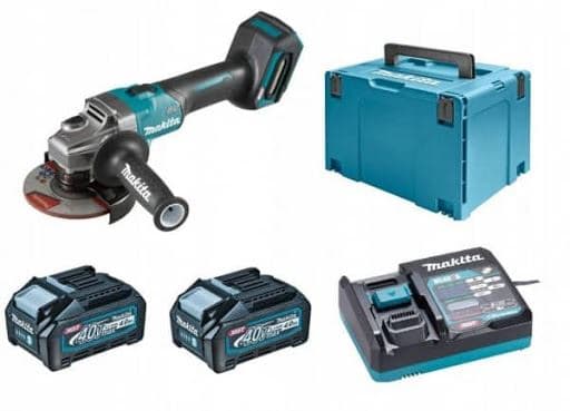 Makita GA008GM201 XGT Akumulatorska ugaona brusilica, 40V, 125mm - slika 3