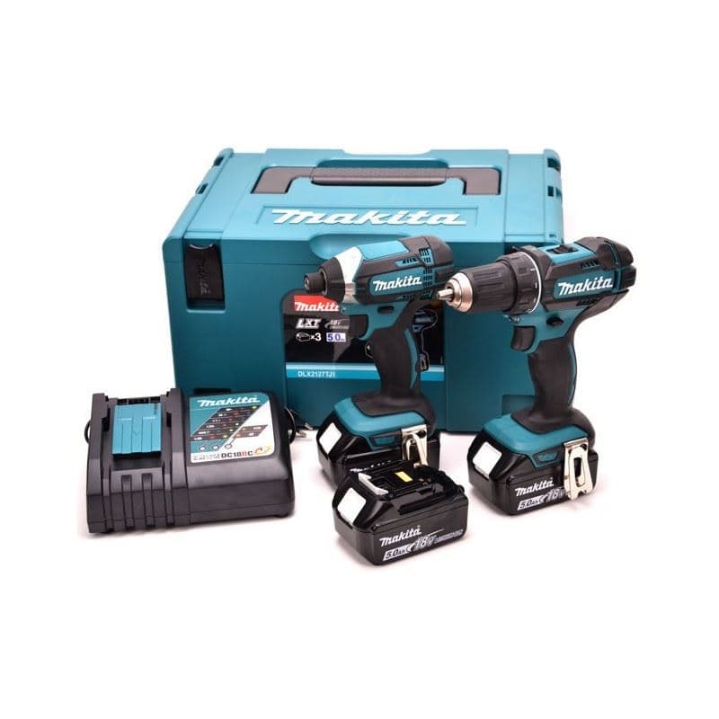 Makita DLX2127TJ1 set alata, Makita DDF482 + Makita DTD152 - slika 2