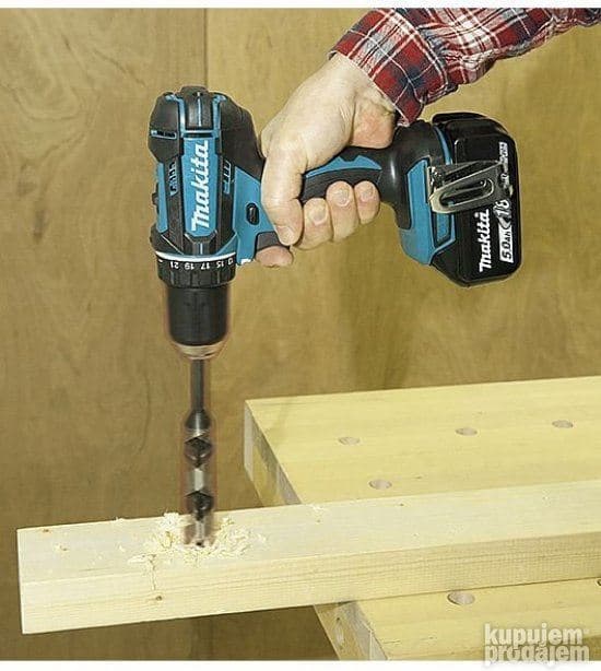 Makita DDF482Z+kofer makpac2 Akumulatorska bušilica - odvijač, bez baterija i punjača - slika 3