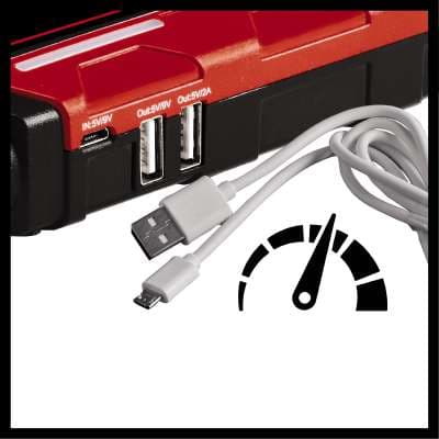 Einhell CE-JS 8 baterija - starter Power bank, 12V - slika 12
