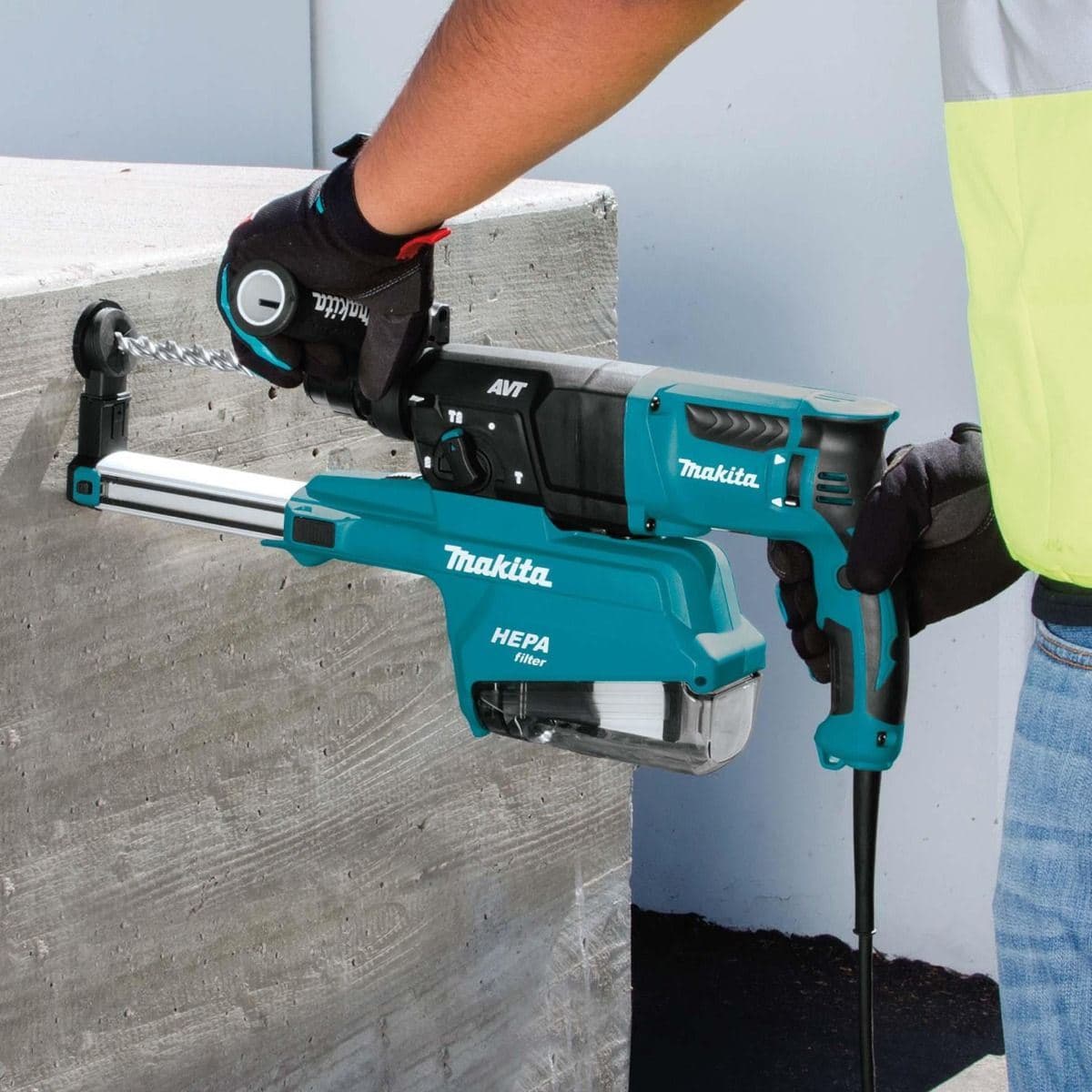 Makita HR2650 Električna Čekić-bušilica, 800W - slika 3