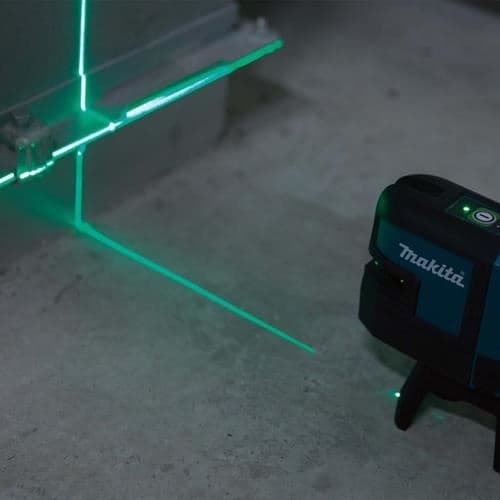 Makita SK105GDZ Akumulatorski laser sa ukrštenim linijama - zeleni, bez baterije i punjača - slika 2