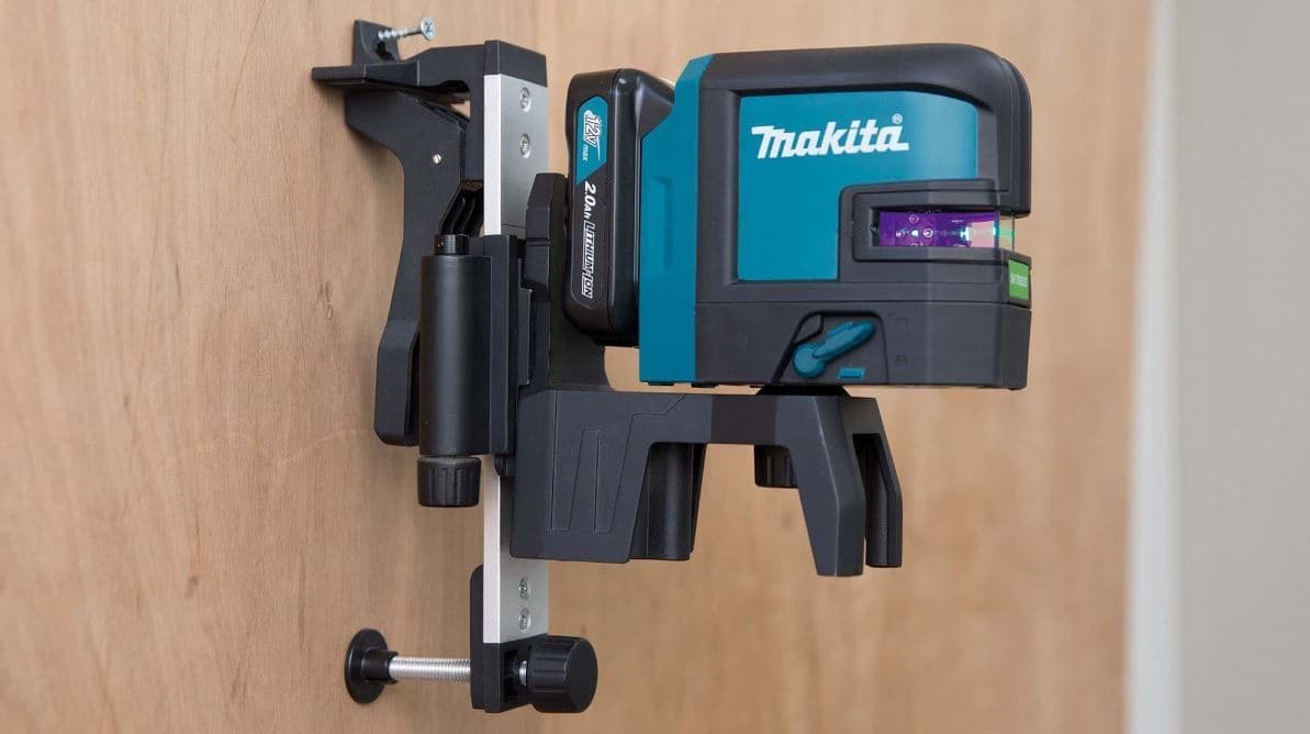 Makita SK106GDZ Laser sa ukrštenim linijama - zeleni, bez baterije i punjača - slika 2