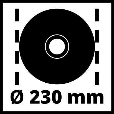 Einhell TE-AG 230 Ugaona brusilica, 2.350W - slika 2