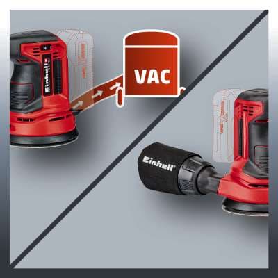 Einhell TE-RS 18 Li-Solo Akumulatorska ekscentrična brusilica, bez baterije i punjača - slika 6