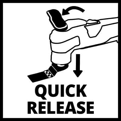 Einhell VARRITO Akumulatorski multifunkcionalni alat, bez baterije i punjača - slika 7