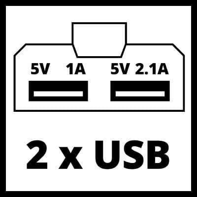 Einhell TE-CP 18 Li USB-Solo USB baterija/starter, bez baterije i punjača - slika 4