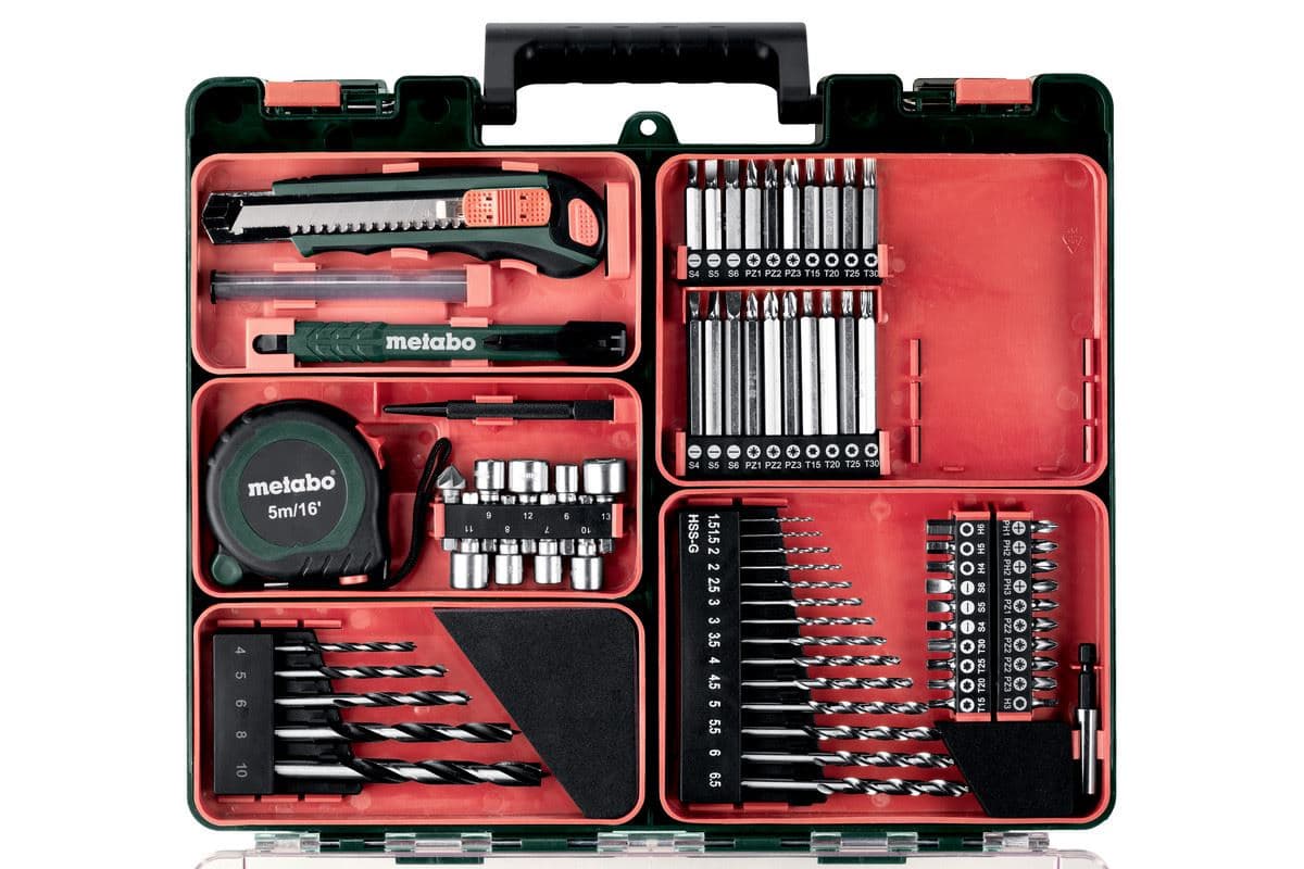 Metabo BS 18 L SET Akumulatorska bušilica/zavrtač sa priborom, 602321870, 2x2.0Ah - slika 3