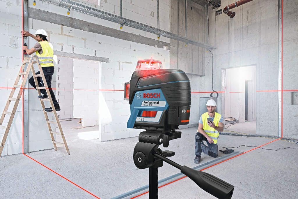 Bosch GLL 3-80 C Linijski laser Bluetooth 80m - slika 11