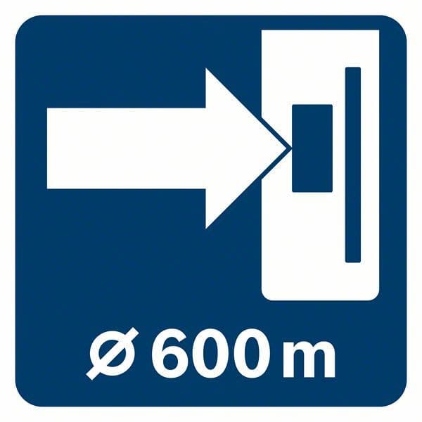 Bosch GRL 600 CHV Rotacioni laser + 1 x 4,0Ah 18V ProCORE + prijemnik LR 60 + daljinski upravljač - slika 14