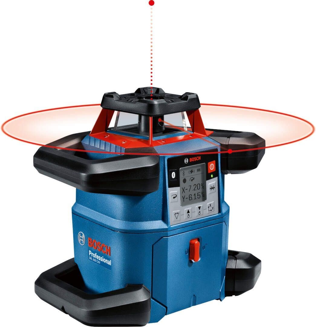 Bosch GRL 600 CHV + BT 170 HD + GR 240 Rotacioni laser, 1 x 4,0Ah 18V ProCORE + prijemnik LR 60 + daljinski upravljač RC 6 - slika 11
