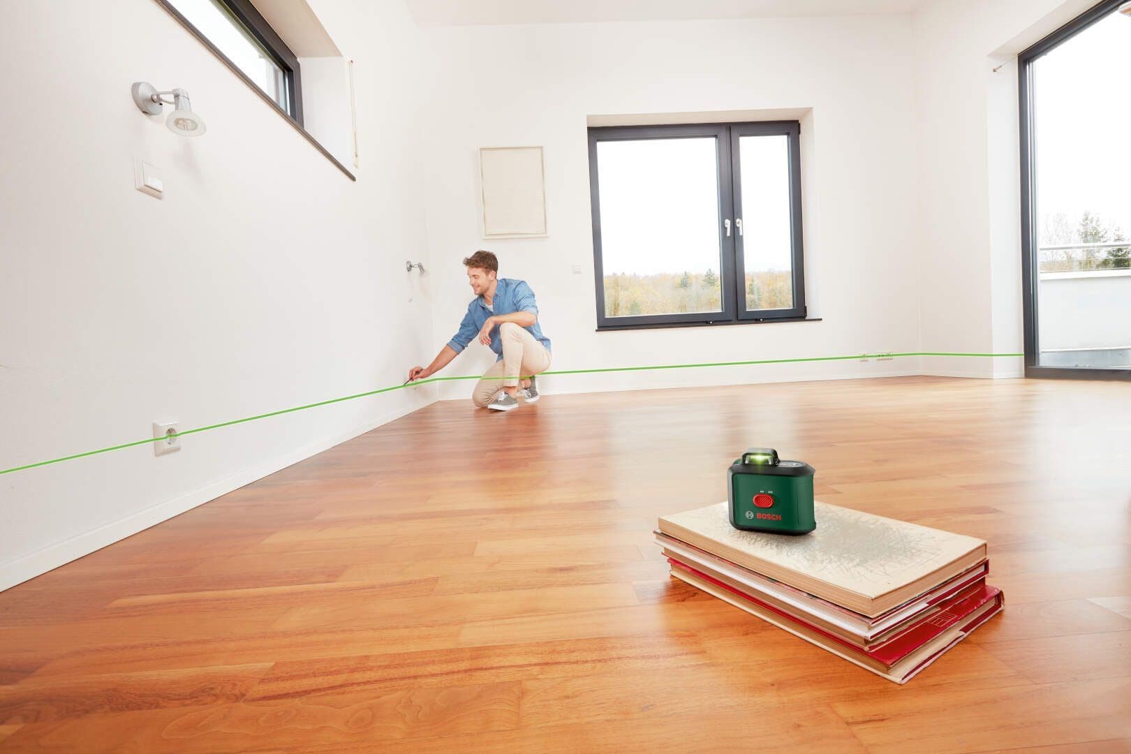 Samonivelišući laser za linije sa zelenim zrakom Bosch UniversalLevel 360 - slika 10