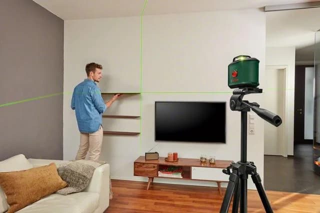 Samonivelišući laser za linije sa zelenim zrakom Bosch UniversalLevel 360 Premium SET + stativ + nosač - slika 2