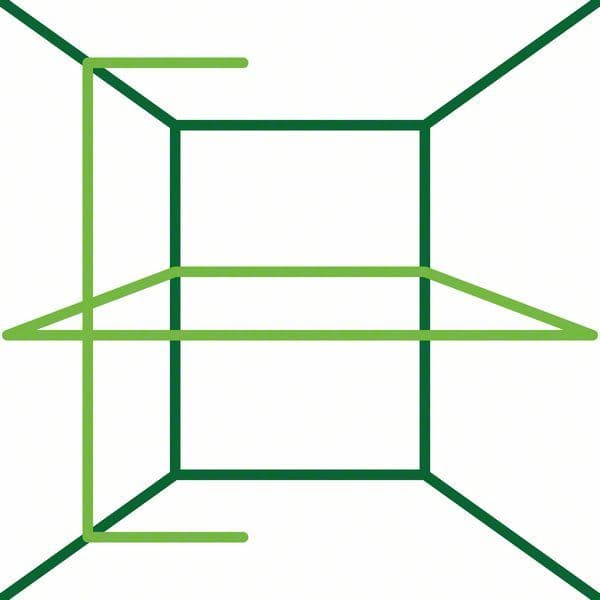 Samonivelišući laser za linije sa zelenim zrakom Bosch UniversalLevel 360 Premium SET + stativ + nosač - slika 5