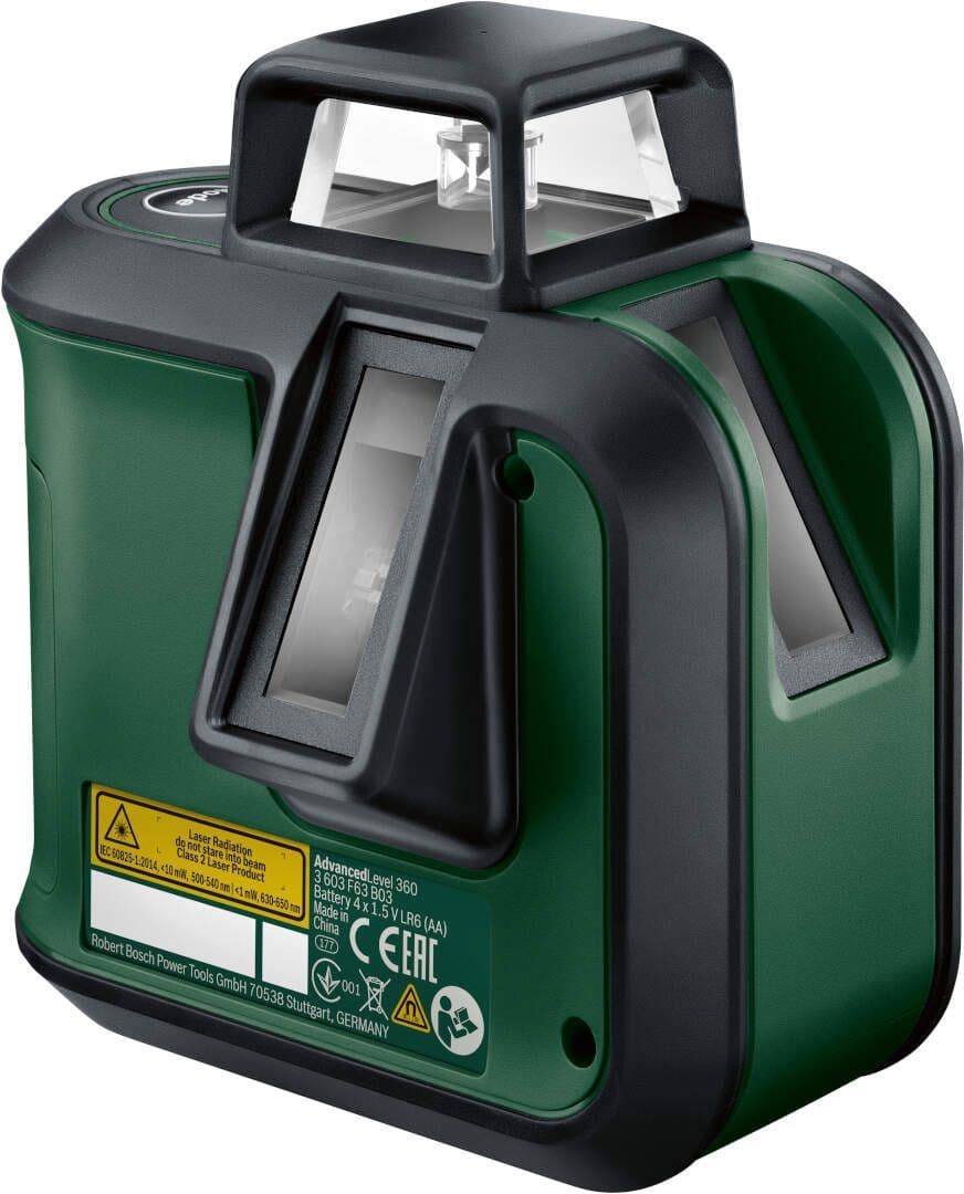 Bosch AdvancedLevel 360 Samonivelišući laser za linije sa zelenim zrakom, 3 linije - slika 5