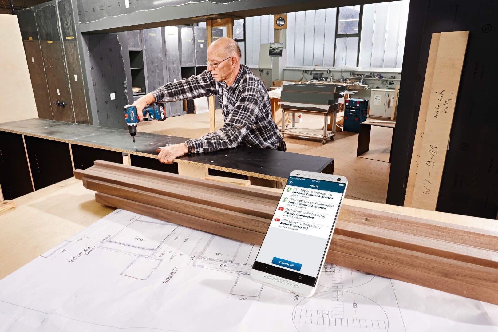 Bosch GSR 18V-60 C Akumulatorska bušilica-odvrtač, 2x4.0Ah - slika 20