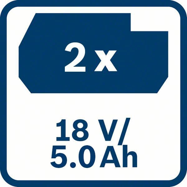Bosch GDR 18V-200 C Akumulatorski udarni odvrtač, 2x5.0Ah - slika 12