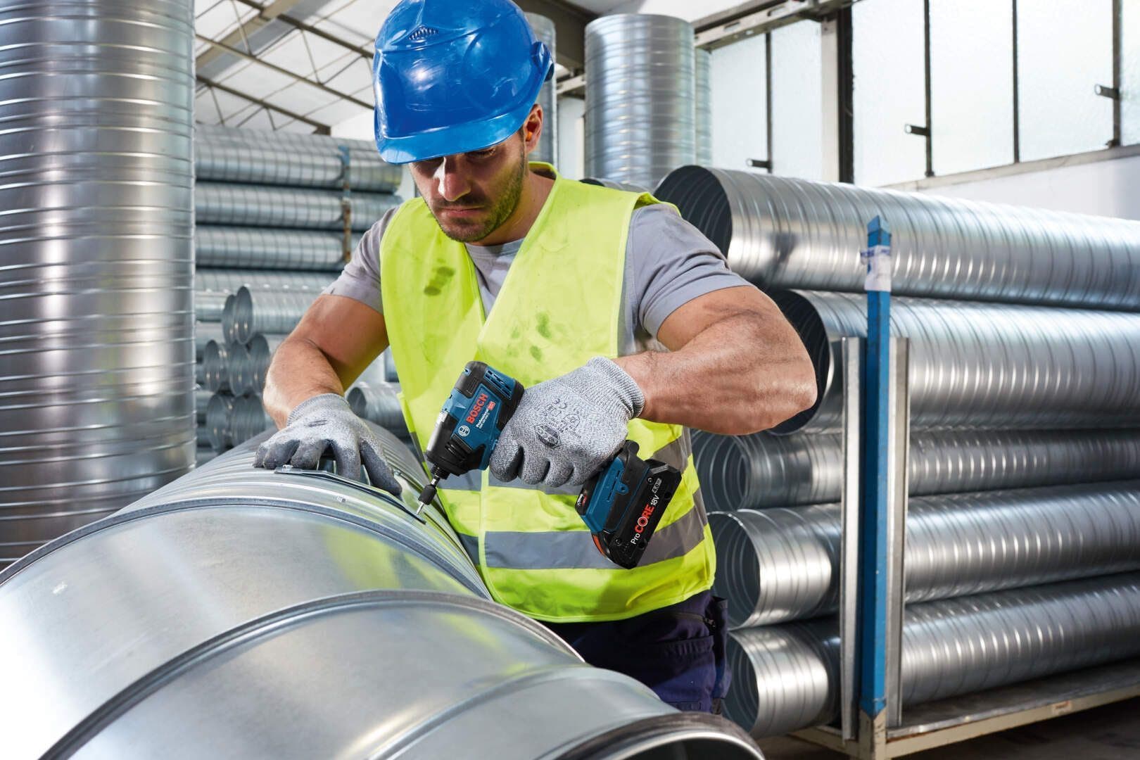 Bosch GDR 18V-200 C Akumulatorski udarni odvrtač, 2x5.0Ah - slika 6