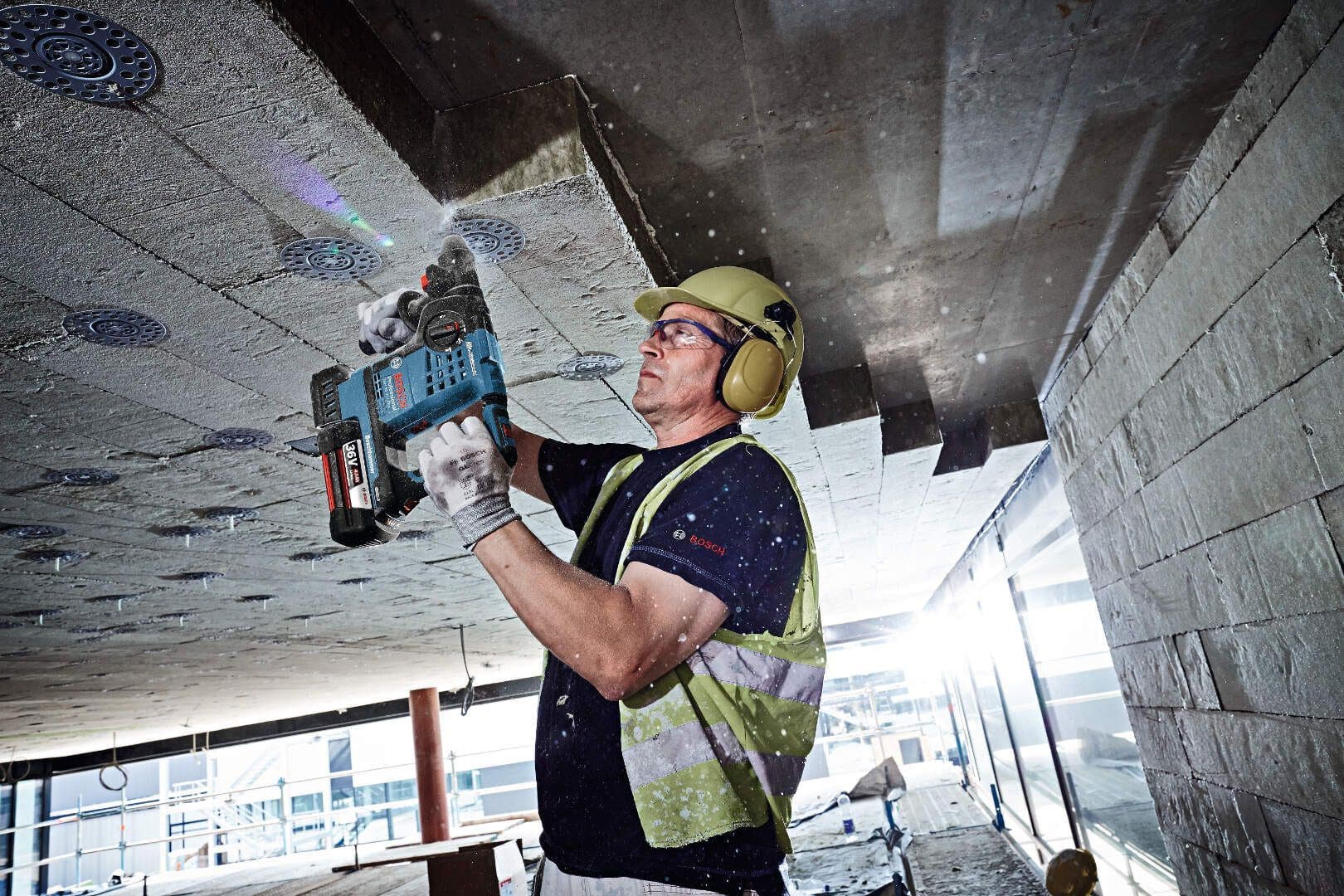 Bosch GBH 36 V-LI Plus Akumulatorska elektro-pneumatski bušilica, 2x4.0Ah, L-Boxx - slika 14