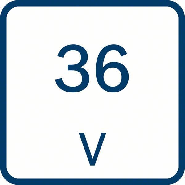 Bosch GBH 36 V-LI Plus Akumulatorska elektro-pneumatski bušilica, 2x4.0Ah, L-Boxx - slika 2