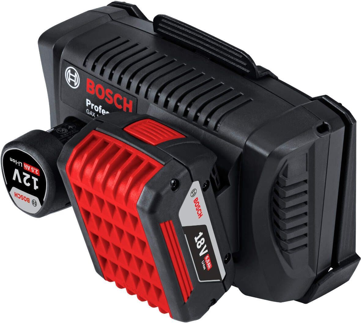 Bosch GAX 18V-30 Akumulatorski punjač za sve Bosch akumulatore 12V - 14.4V - 18V - slika 5