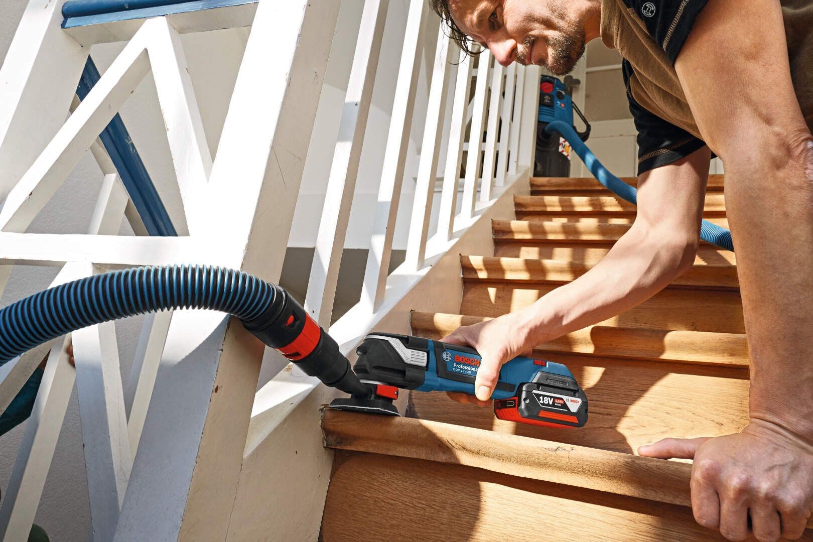 Bosch GOP 18V-28 Akumulatorski višenamenski alat / Renovator, 2x5.0Ah - slika 12