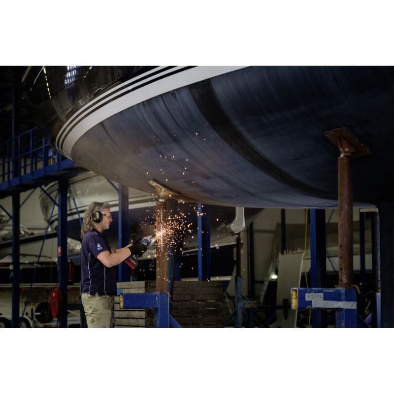 Bosch GWS 18V-10 SC Akumulatorska ugaona brusilica, 1x6.0Ah, 1x8.0Ah - slika 4