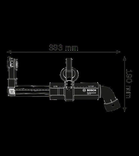 Bosch GDE 16 Cyl Sistem usisavanje za bušenje bez prašine za vibracione bušilice - slika 5