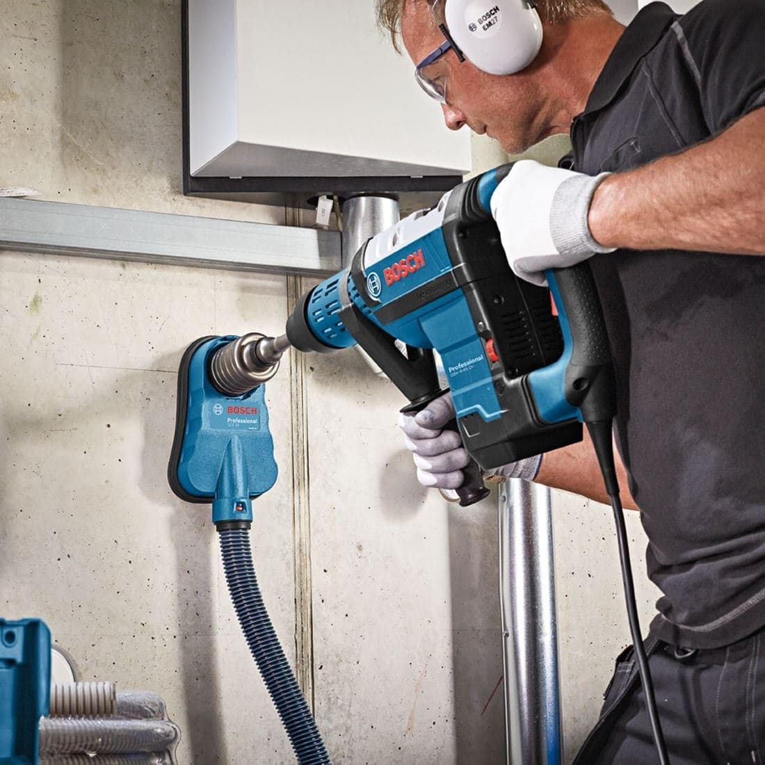 Bosch GDE 68 Sistem za usisavanje prašine za sve hamere, maks. burgija 68 mm - slika 5