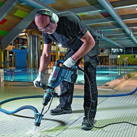 Bosch GDE max Sistem za usisavanje prašine za sve SDS max hamere za bušenje i štemovanje - slika 4