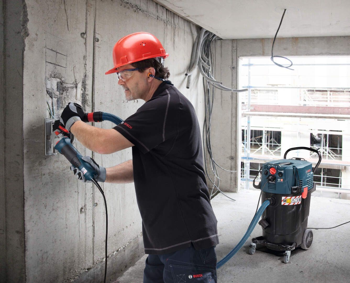 Bosch GWS 17-125 CI Ugaona brusilica, brzostezna matica SDS, 1.700W - slika 13