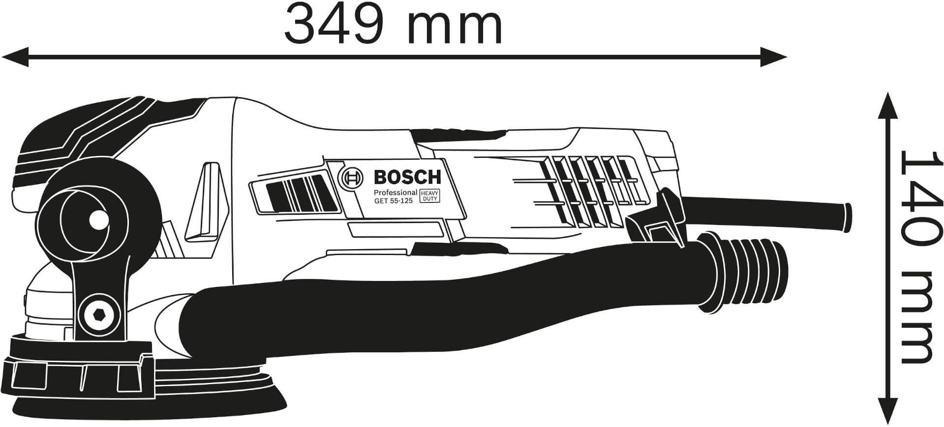 Bosch GET 55-125 Ekscentar brusilica, 550W - slika 17