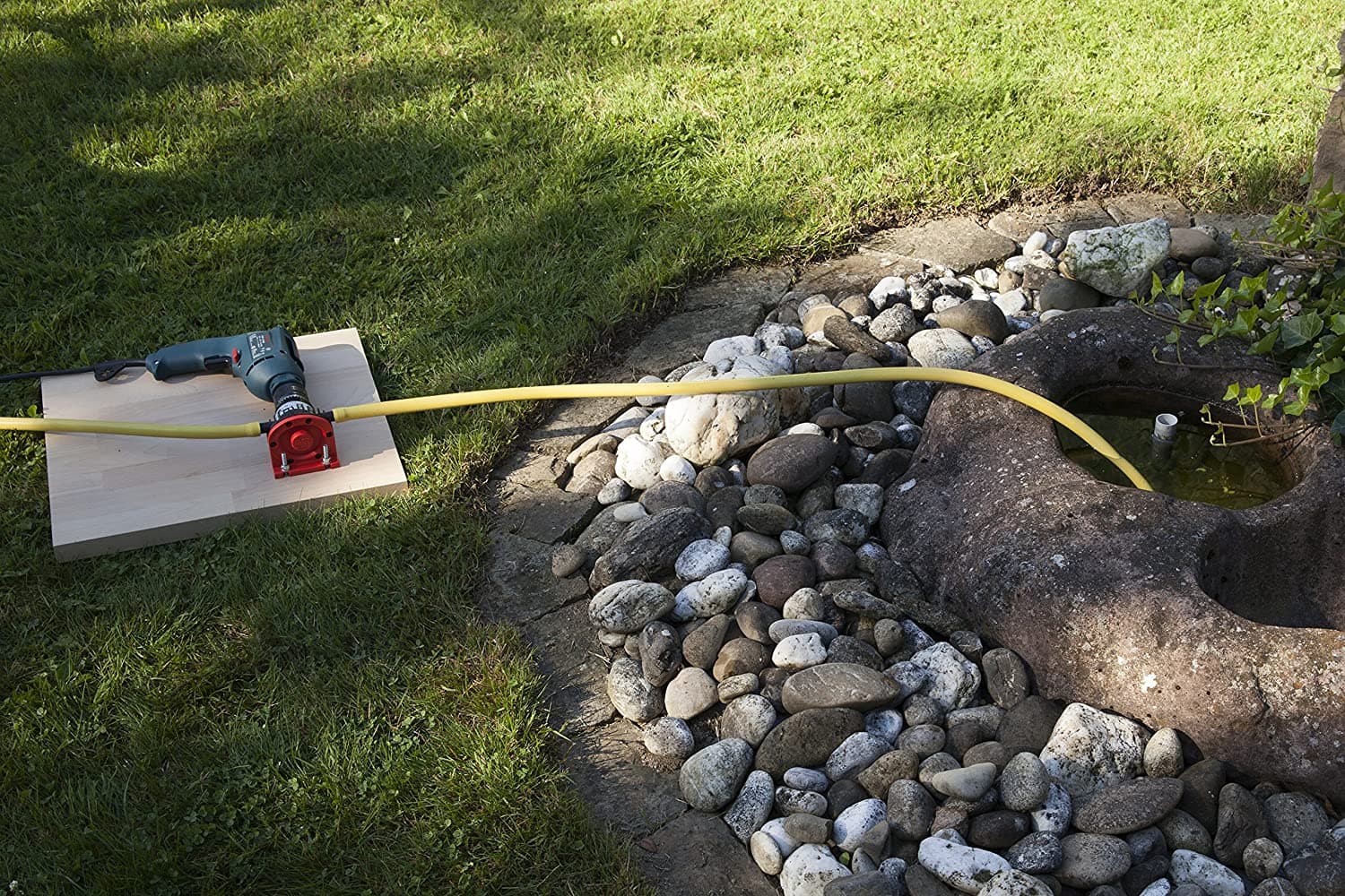 Wolfcraft Pumpa za vodu na bušilicu 1.300l/h, 2202000  - slika 3