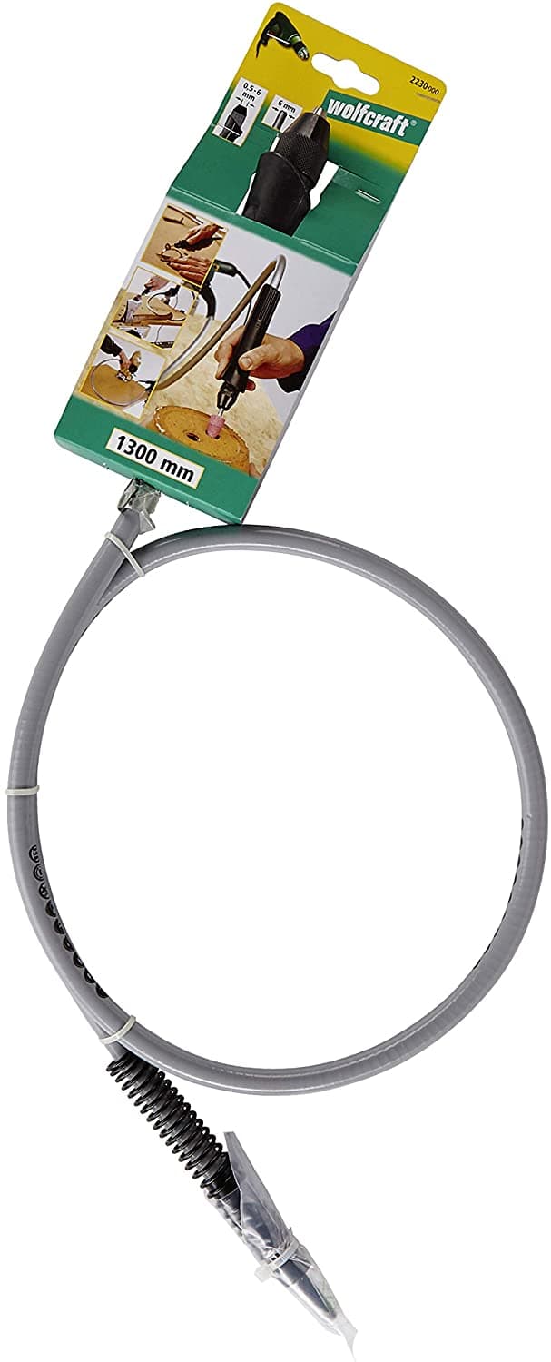 Wolfcraft 2230000 Fleksibilna osovina - produžni futer, 130cm, 6mm - slika 6