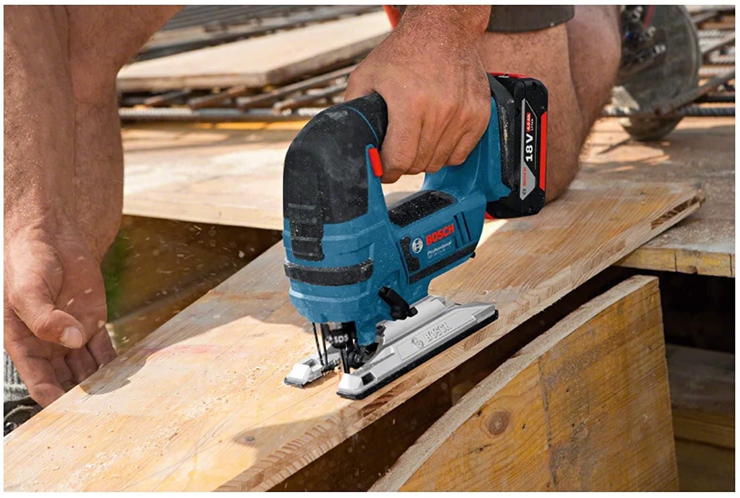 Bosch GST 18 V-LI B Akumulatorska ubodna testera + L-Boxx 136 - slika 3