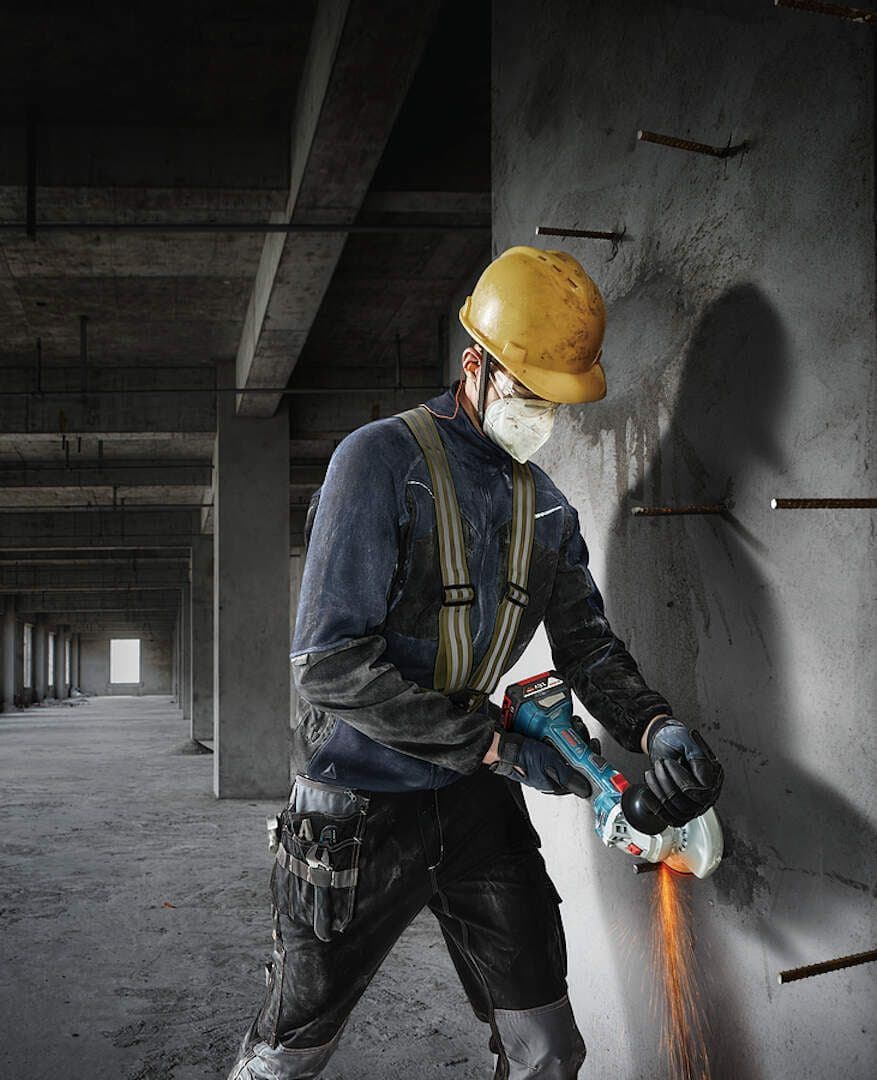 Bosch GWS 180-Li Akumulatorska ugaona brusilica, 115mm - slika 3