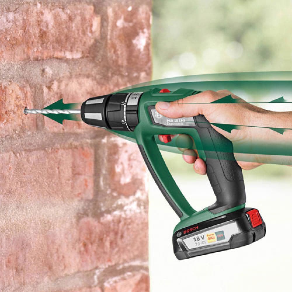 Bosch PSB 18 LI-2 Akumulatorska vibraciona bušilica-odvrtač, 1x2.5Ah - slika 10