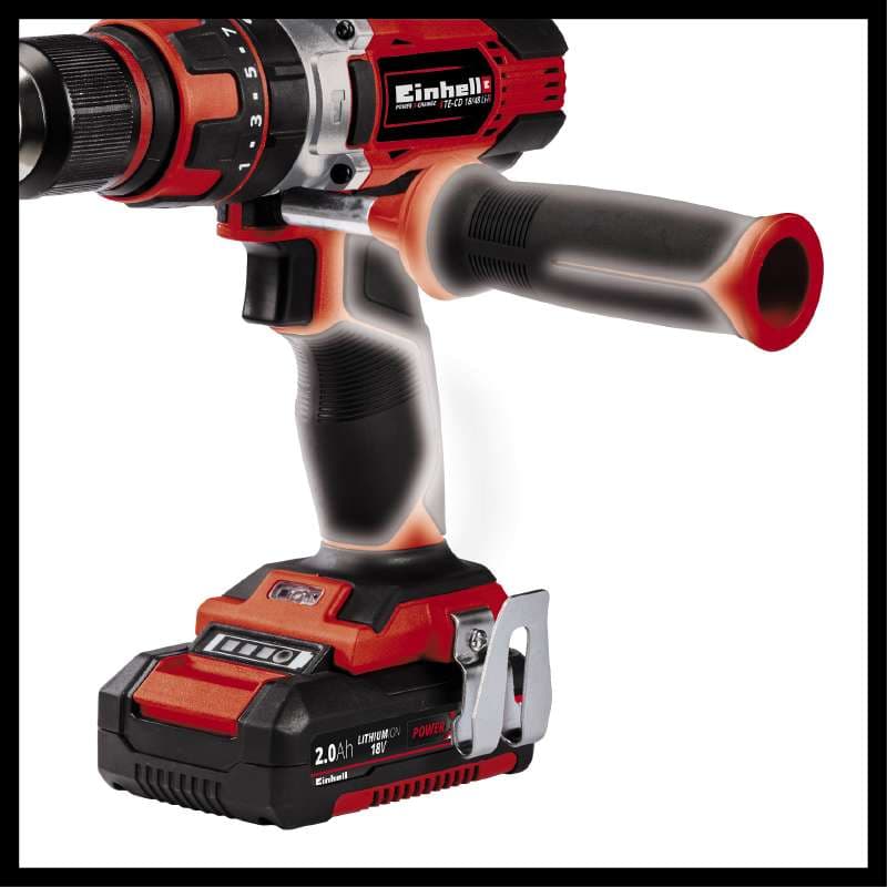 Einhell TE-CD 18/48 Li-i Akumatorska bušilica, 2x2.0Ah - slika 2