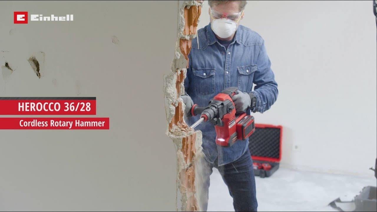 Einhell HEROCCO 36/28 Solo Akumulatorska čekić bušilica - slika 2