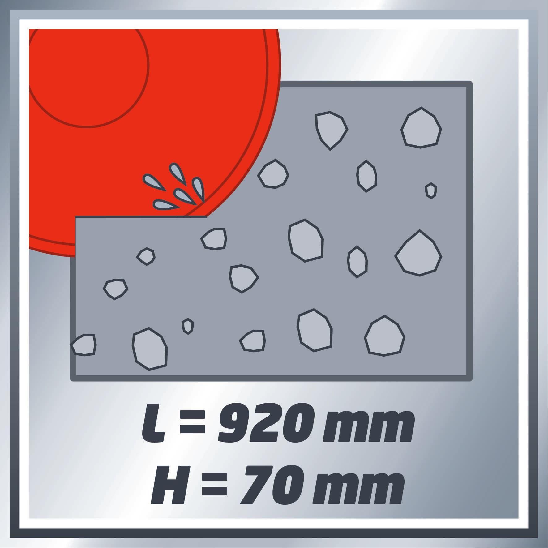 Einhell TE-SC 920 L Rezač granita i pločica, 2.200W - slika 4