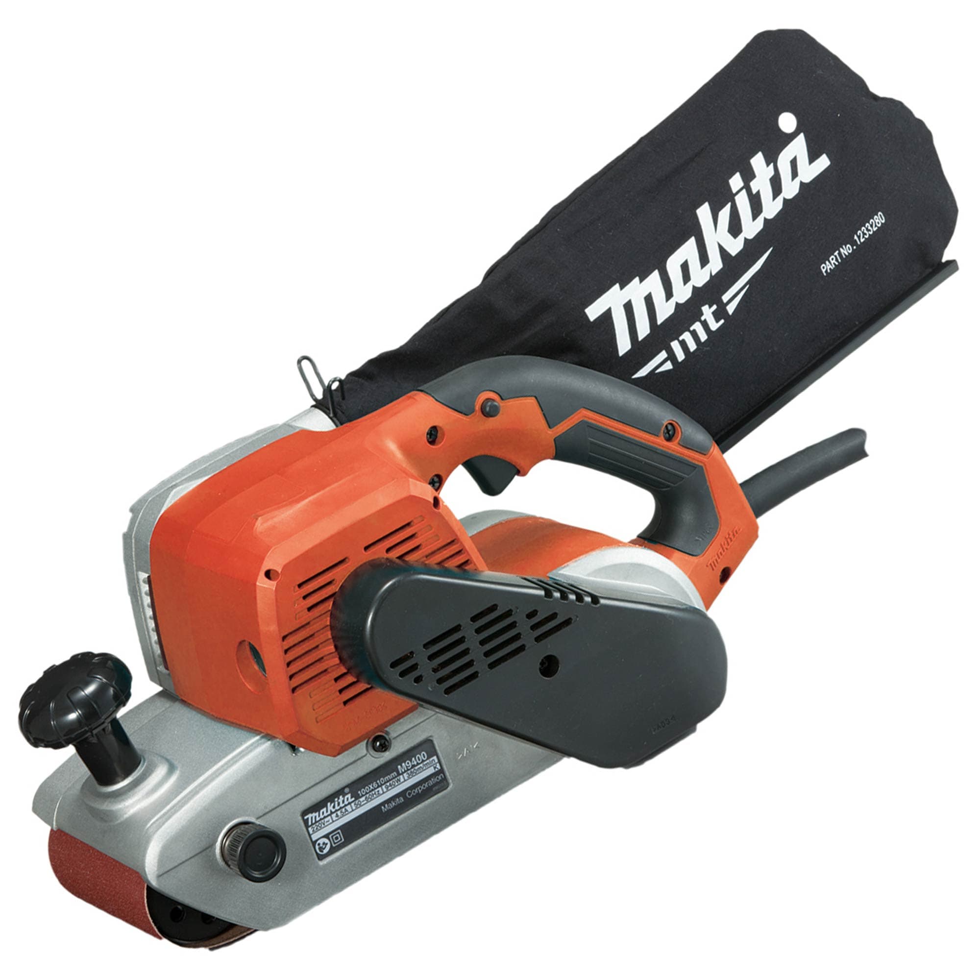 Makita M9400 električna tračna brusilica, 940W - slika 3