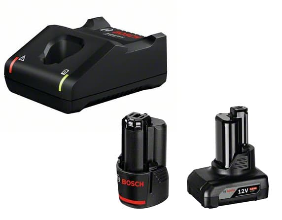 Bosch GBA 12V 4,0 Ah + GBA 12V 2,0 Ah + GAL 12V-40 Set akumulatorskih alata - slika 2