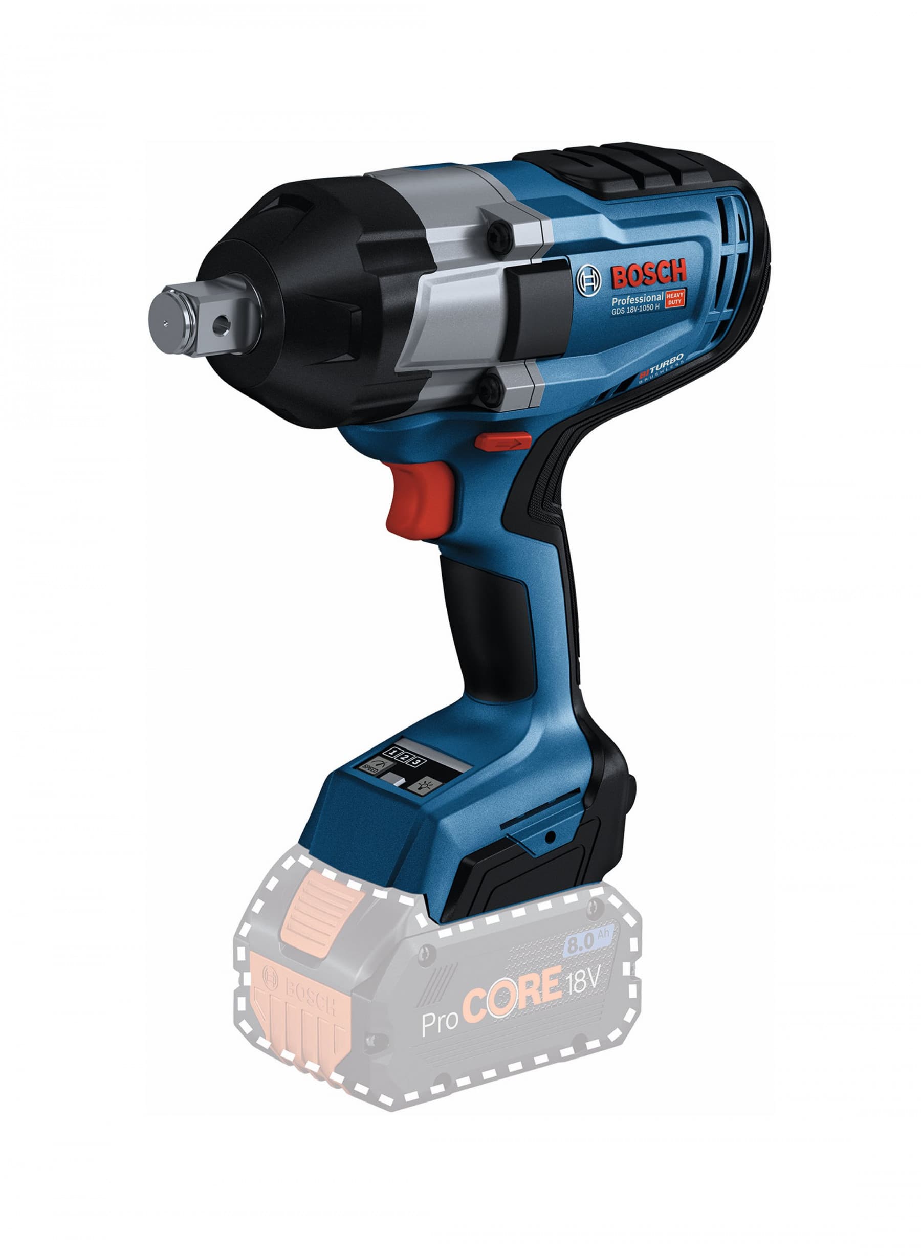 Bosch GDS 18V-1050 H Akumulatorski udarni odvrtač, Solo