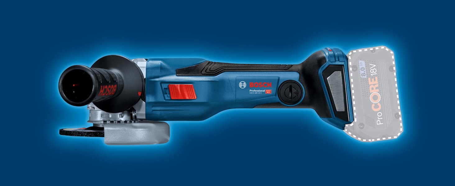 Bosch GWS 18V-15 SC Akumulatorska ugaona brusilica, Solo