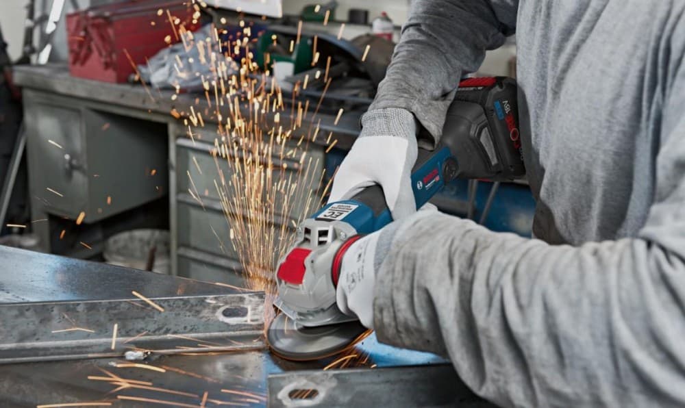 Bosch GWX 18V-10 Akumulatorska ugaona brusilica, Solo, 125mm - slika 8